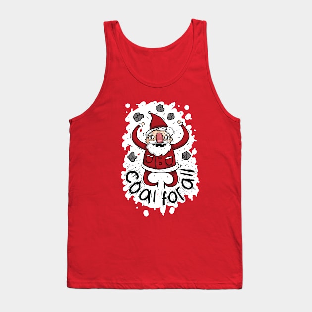 coal for all Tank Top by KaathBlackfont